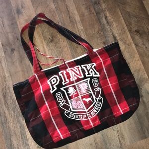 PINK Victoria's Secret Bags - VS PINK tote reversible PINK Victoria's Secret Bags - VS PINK tote reversible